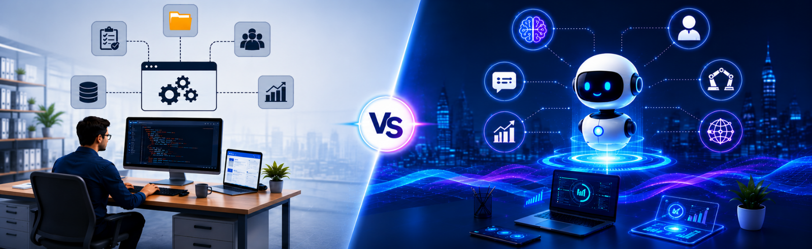 AI Agents vs Traditional Software: What's the Difference?
